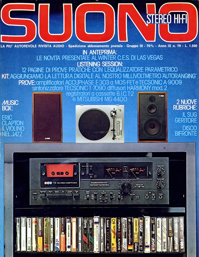 Suono 79 rivista hi-fi numero singolo cartaceo