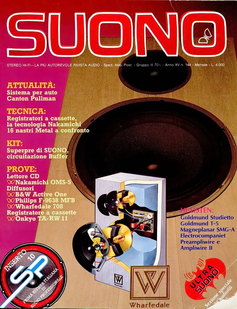 Suono n° 144 rivista numero singolo hi-fi