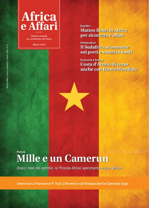 Africa e Affari marzo 2016 Camerun rivista digitale numero singolo