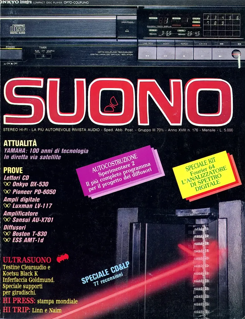 Suono n° 176 rivista numero singolo hi-fi