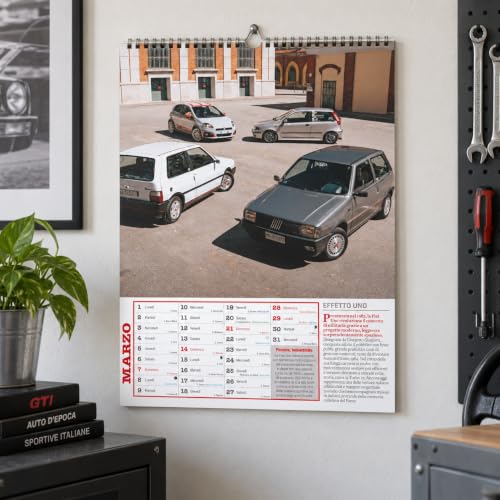 Sprea Calendario Youngtimer 2027 da muro auto anni 80