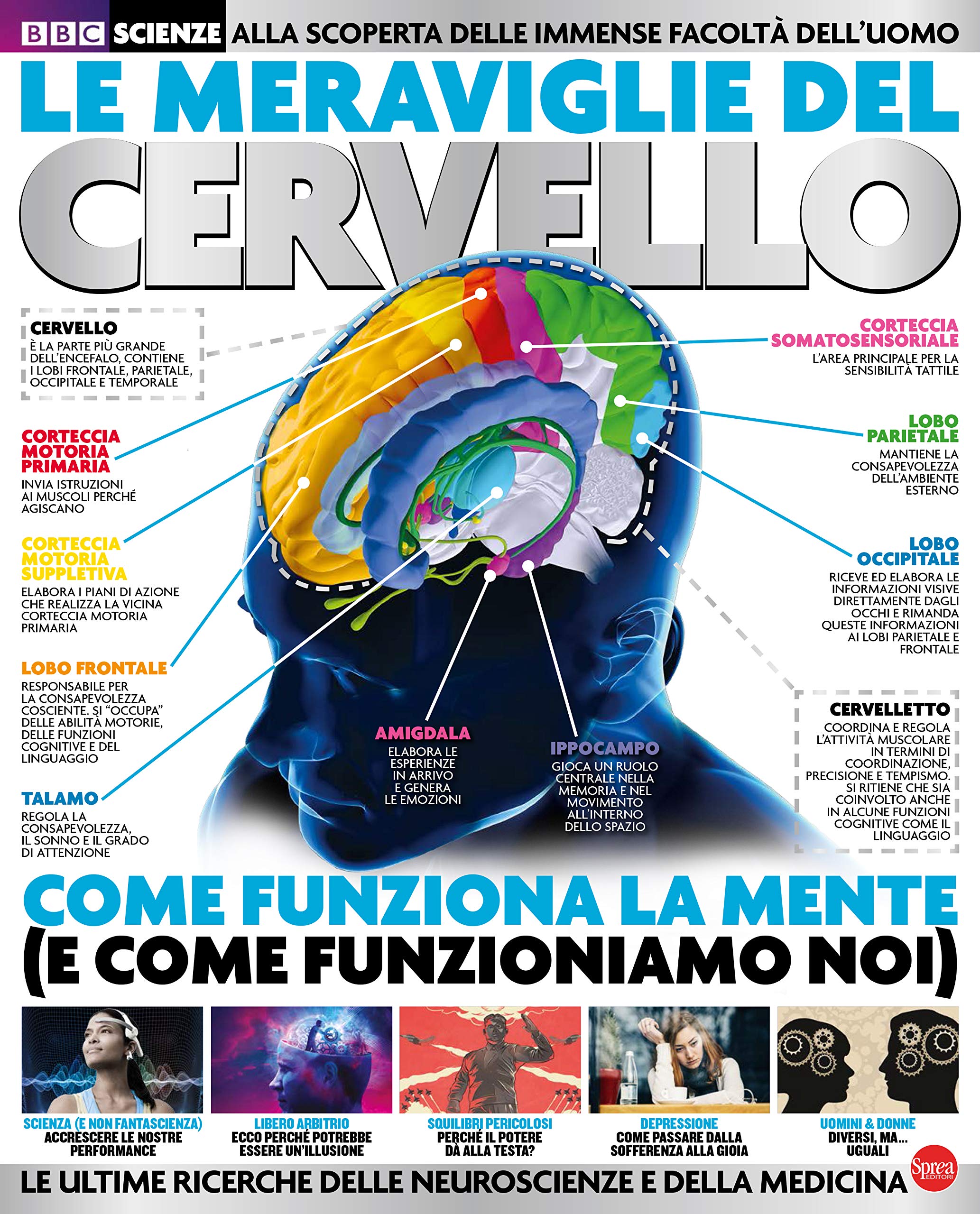 Sprea Le meraviglie del Cervello rivista numero singolo