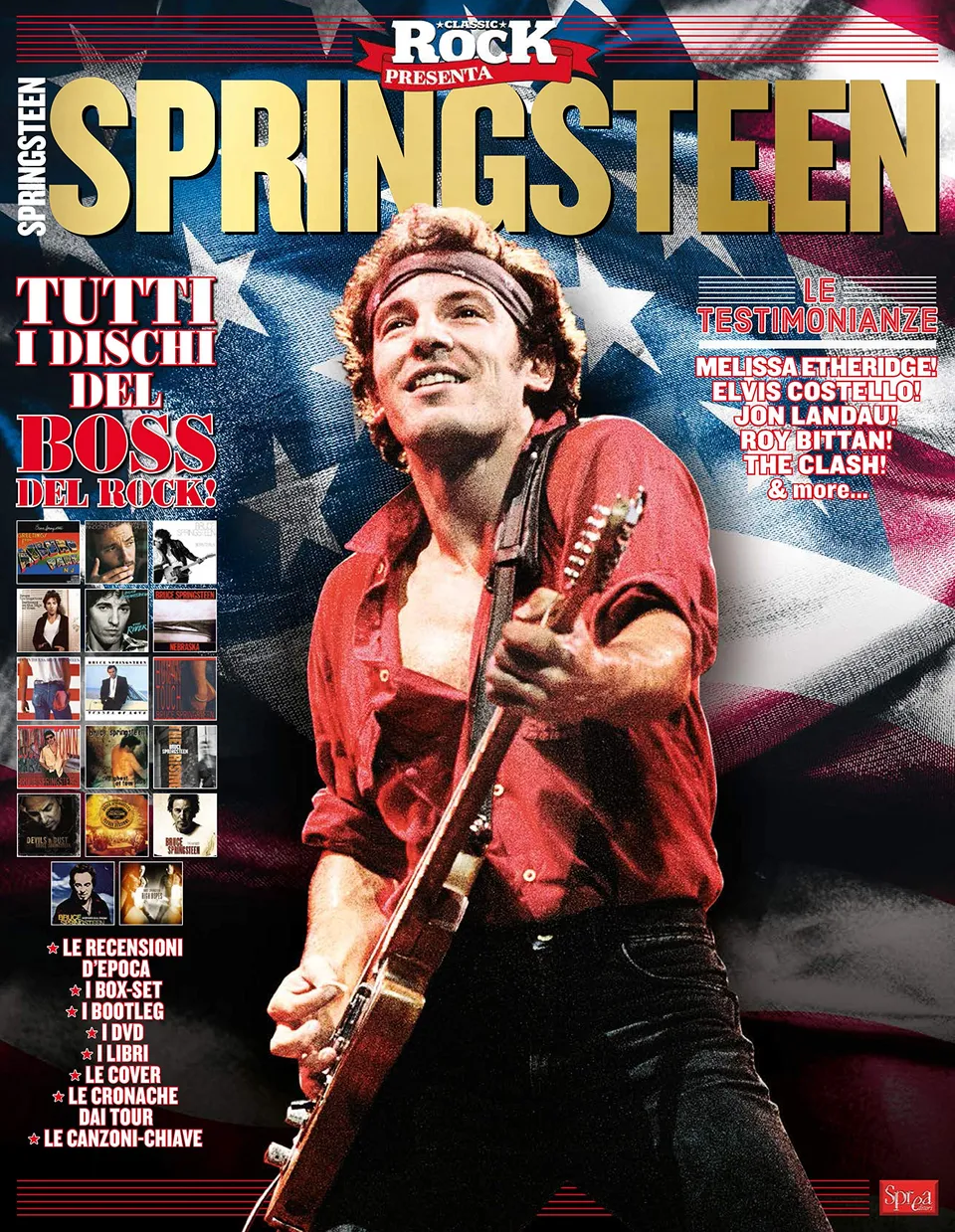 Sprea Speciali d'approfondimento Bruce Springsteen rivista numero singolo