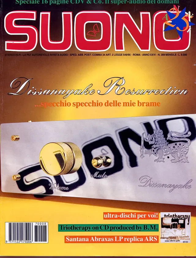 Suono n° 289 rivista numero singolo hi-fi