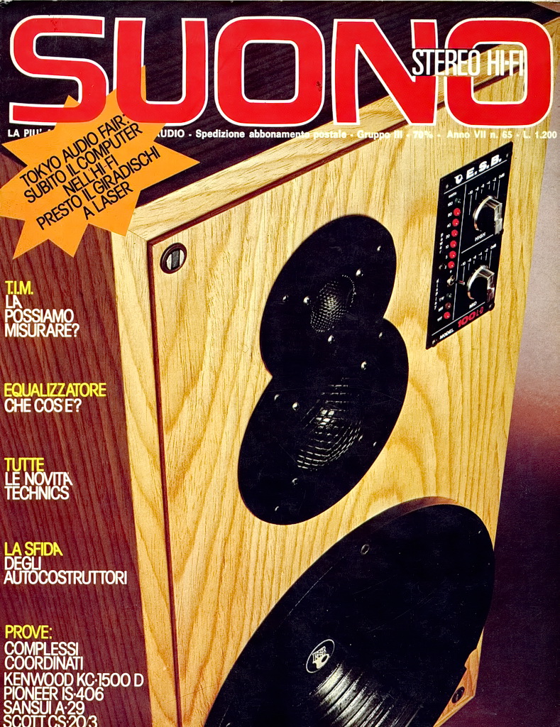 Suono n° 65 rivista numero singolo hi-fi vintage