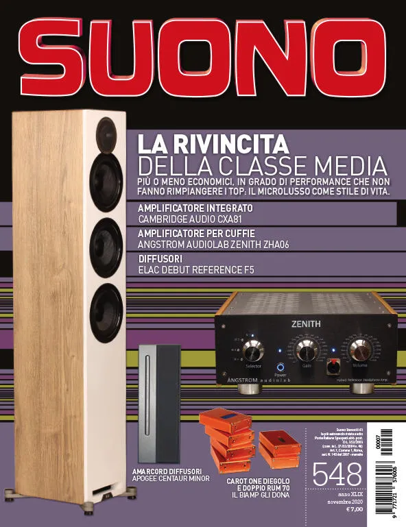 Suono n° 548 rivista numero singolo hi-fi