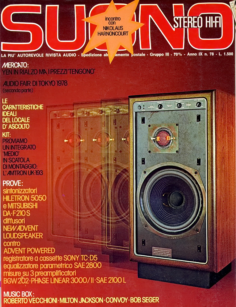 Suono n° 78 rivista numero singolo audio vintage 1978