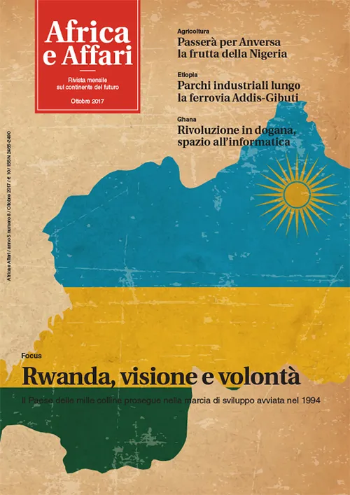 Africa Affari Edizione digitale ottobre 2017 rivista Rwanda