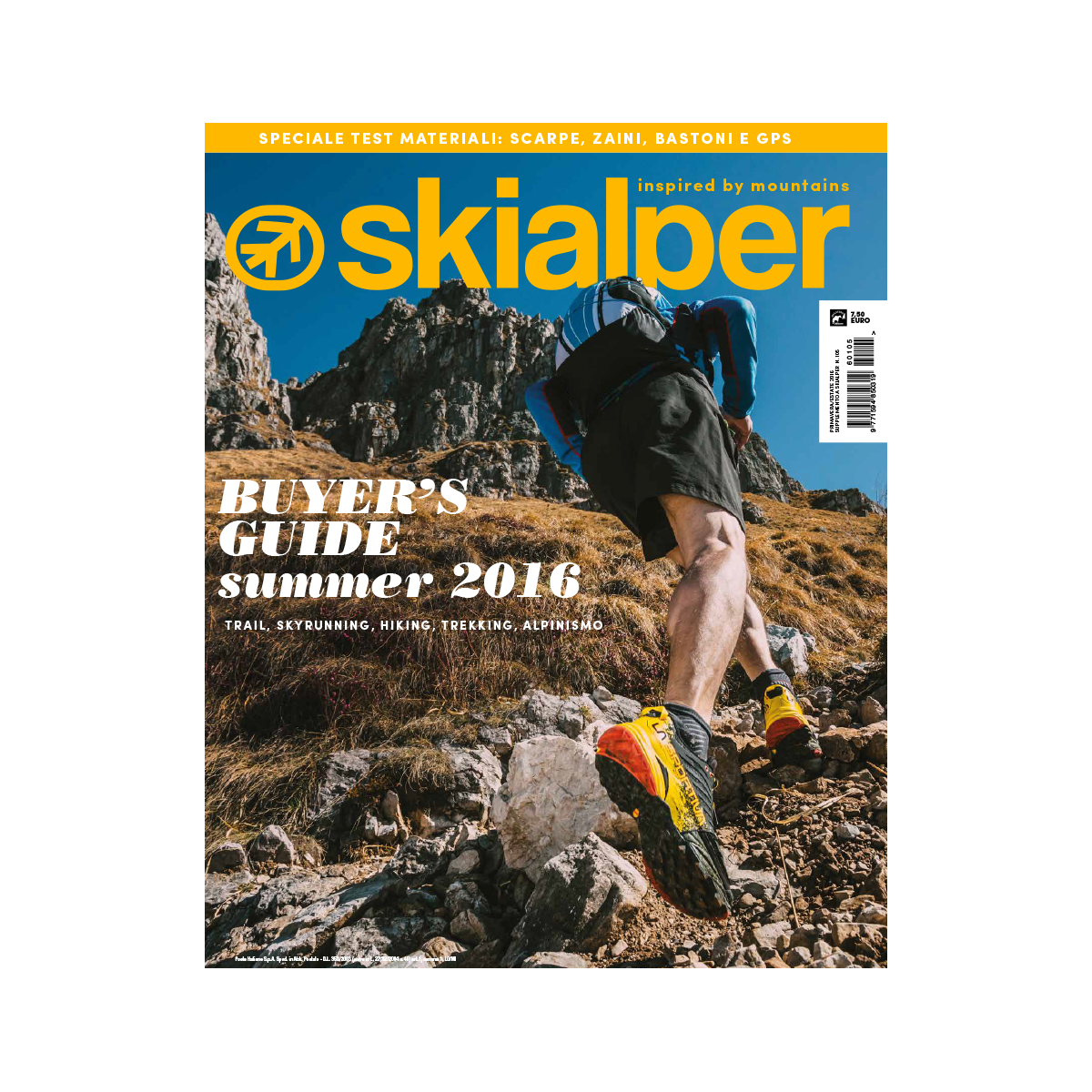Skialper Buyer’s Guide Summer 2016 rivista test scarpe trail