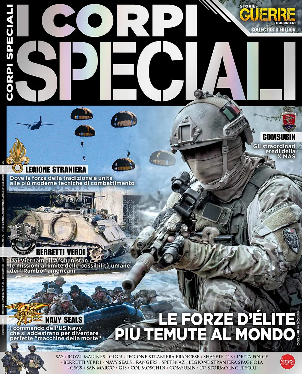 Sprea I Corpi Speciali rivista numero singolo militare