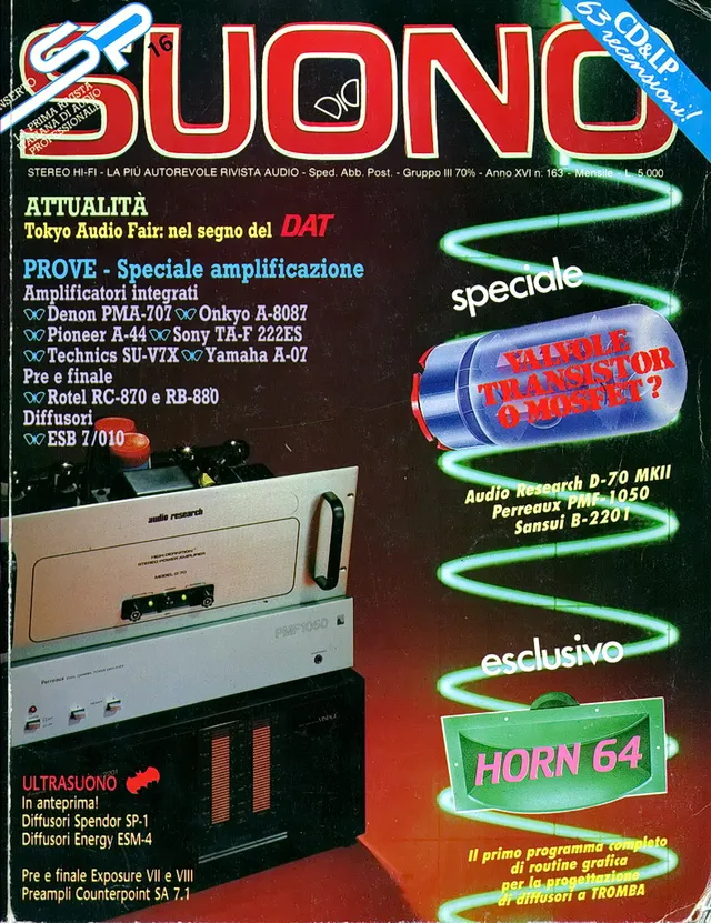 Suono n° 163 rivista numero singolo hi-fi