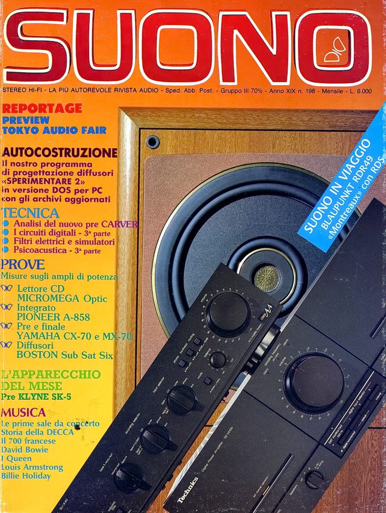 Suono n° 198 rivista numero singolo hi-fi