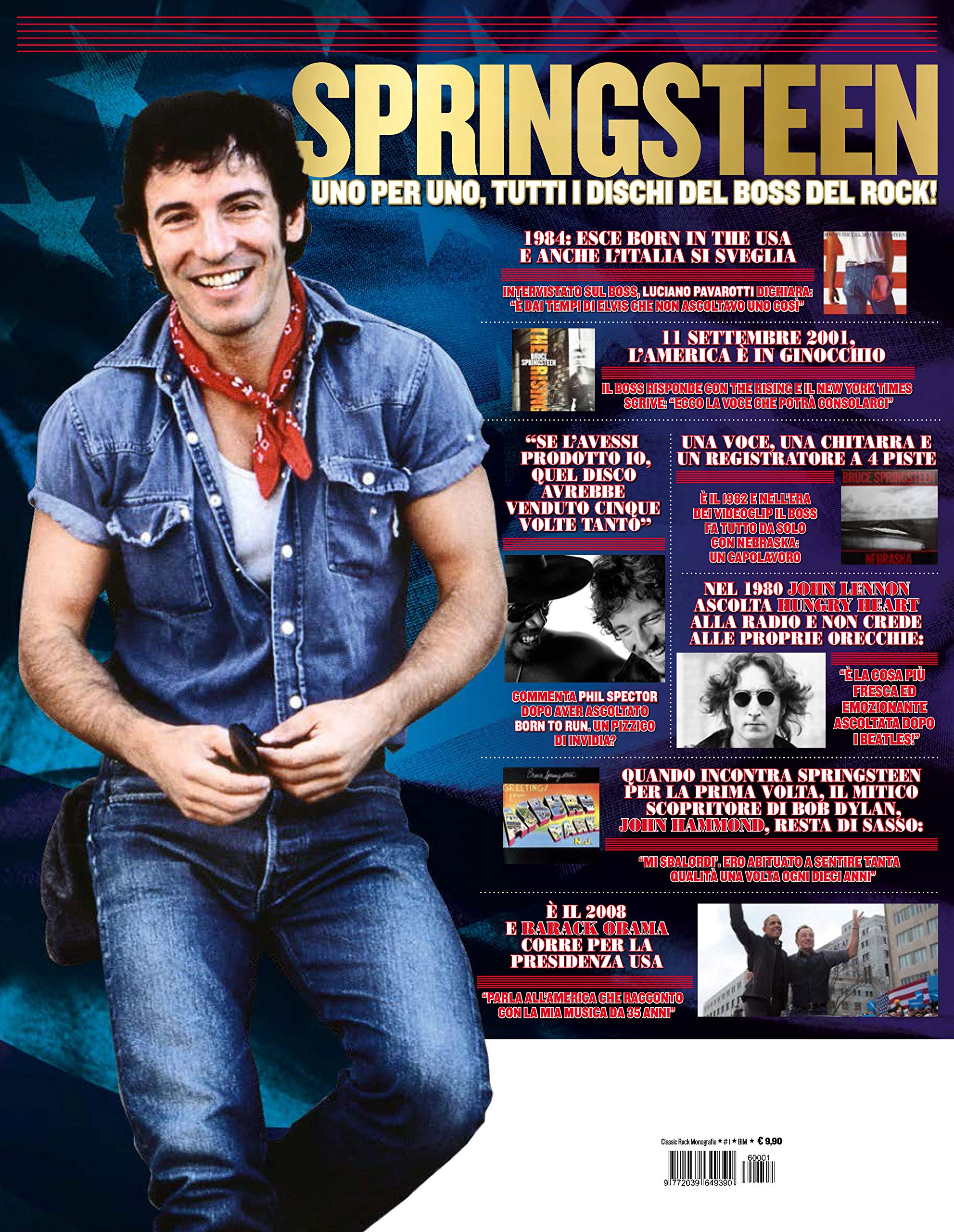 Sprea Speciali d'approfondimento Bruce Springsteen rivista numero singolo