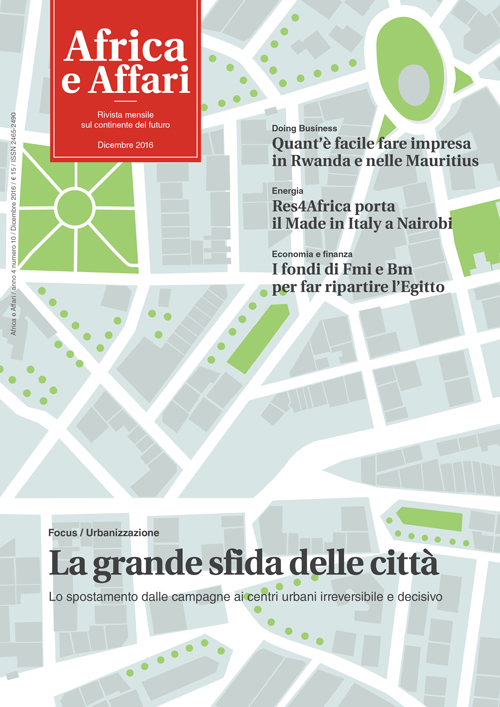 Africa Affari dicembre 2016 La grande sfida città rivista digitale singola