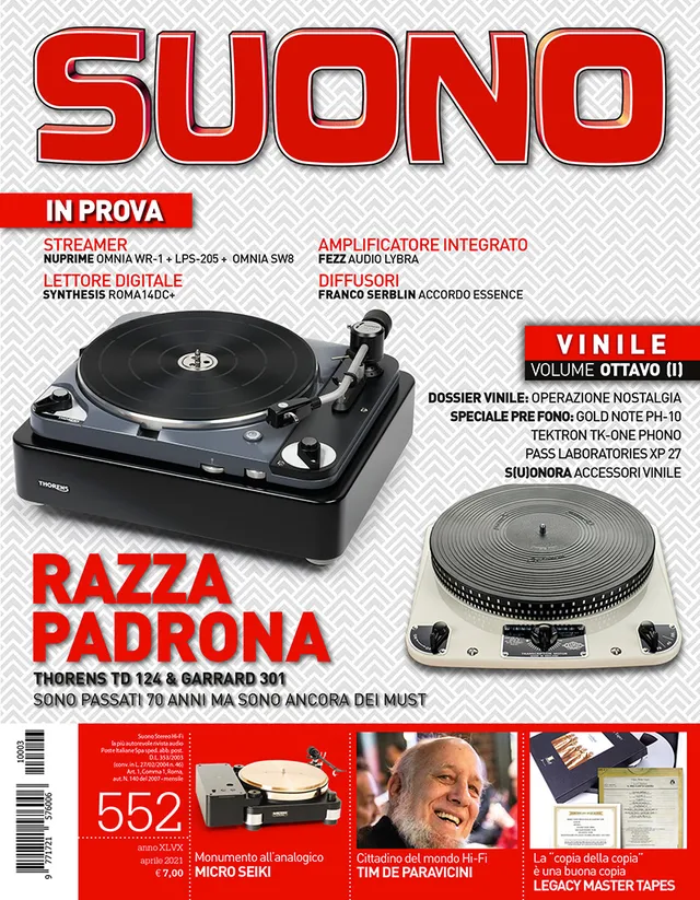 Suono n° 552 rivista digitale edizione digitale