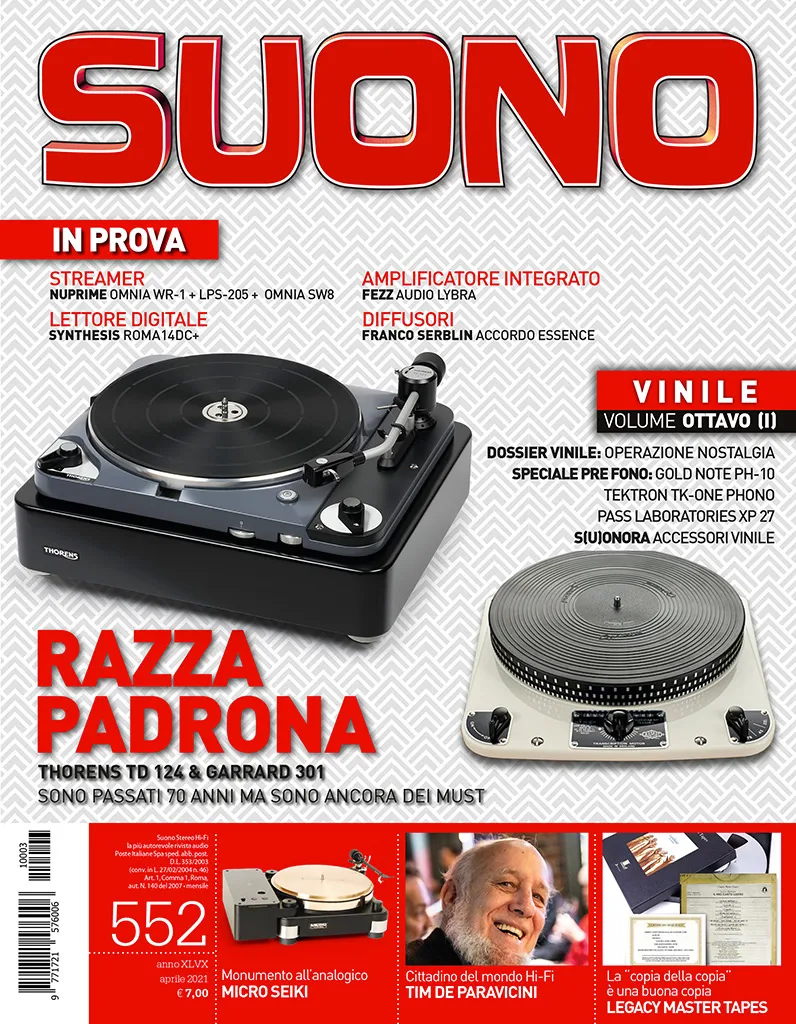 Suono n° 552 rivista numero singolo arretrato hi-fi