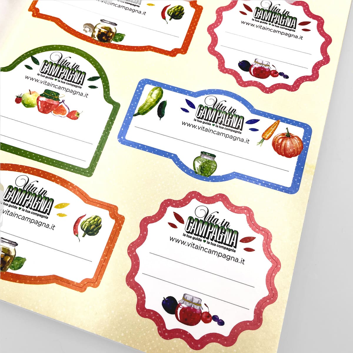 MAD Cucina Le mie conserve Ortaggi e frutta libro 96 etichette