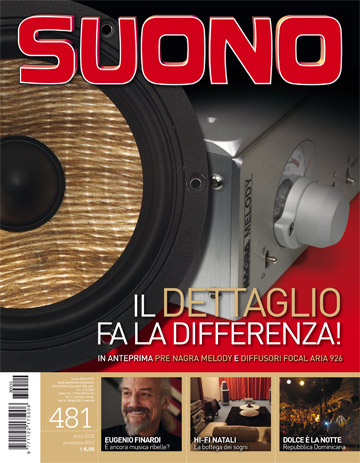 Suono n° 481 rivista edizione digitale cuffie