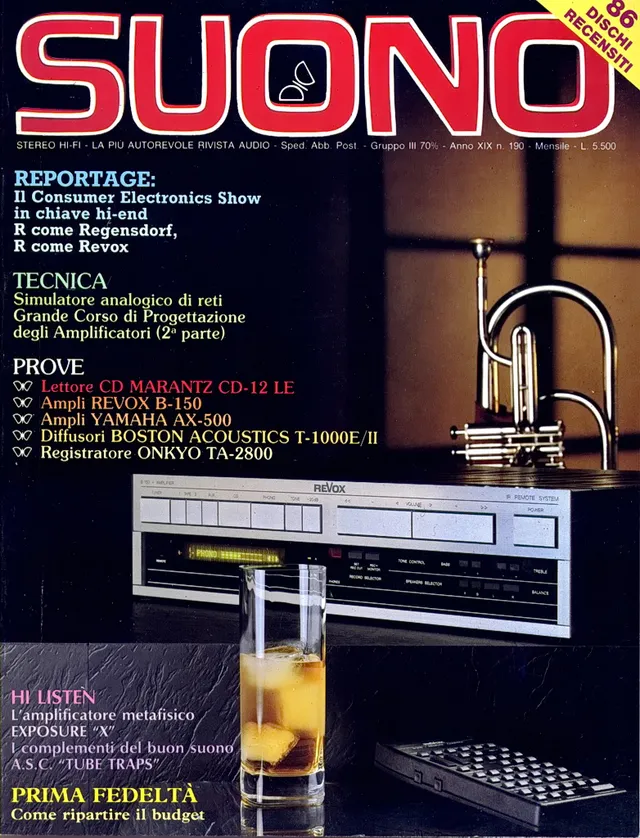 Suono n° 190 rivista numero singolo hi-fi