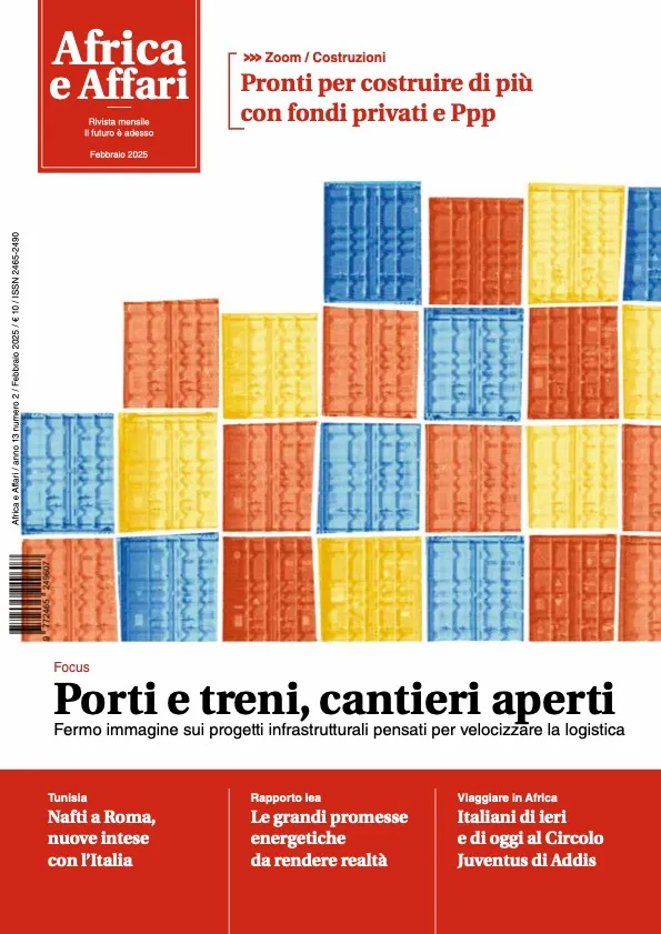 Africa Affari febbraio 2025 Porti e treni rivista cartacea