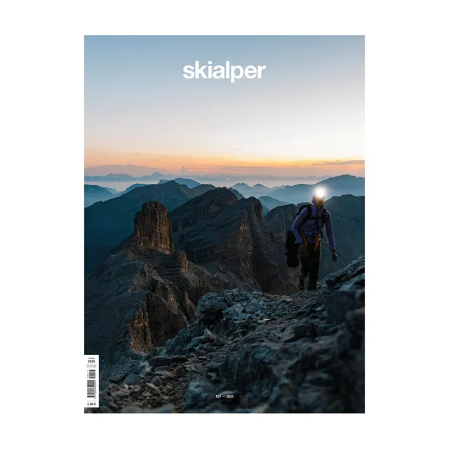 Skialper 157 rivista numero singolo scialpinismo