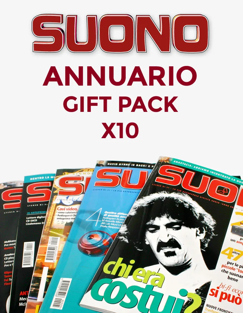 Suono Annuario Gift Pack X10 carta numeri hi-fi