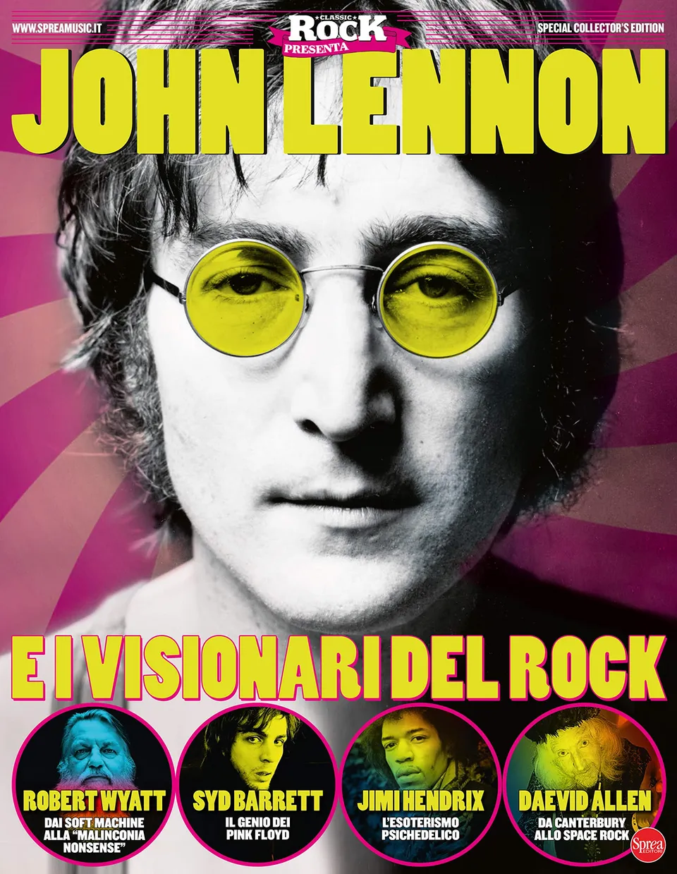 Sprea John Lennon e i visionari del rock rivista numero singolo