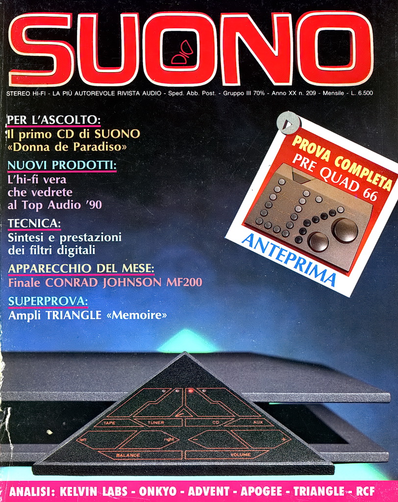 Suono n° 209 rivista numero singolo hi-fi cartaceo
