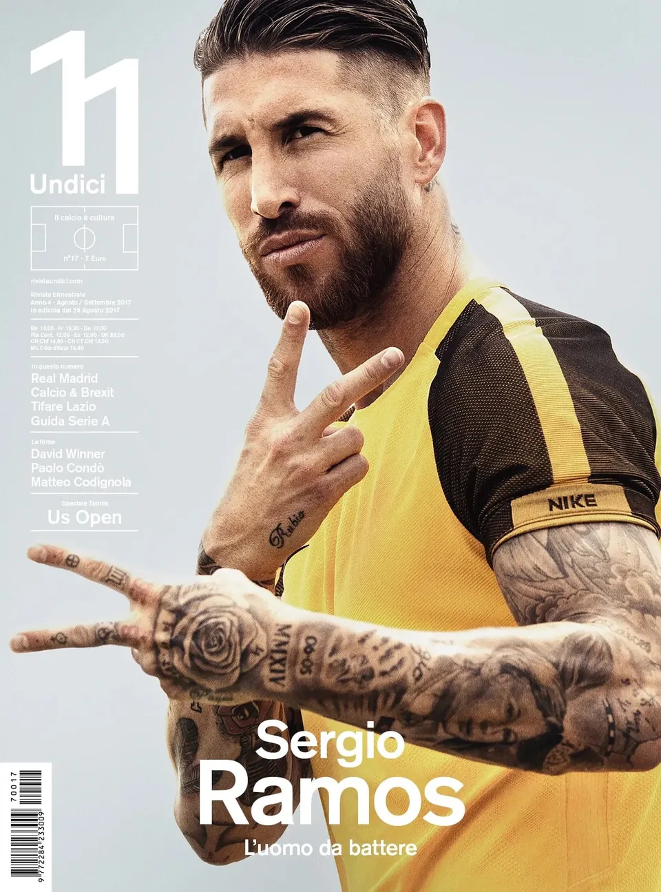 Undici n°17 rivista numero singolo Serie A mercato