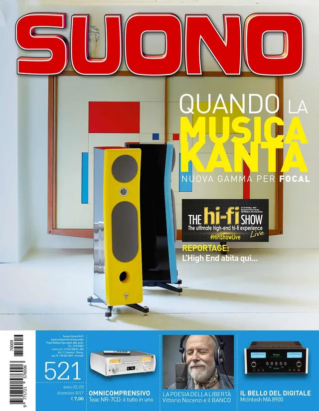 Suono n° 521 Digital Edition rivista digitale hi-end