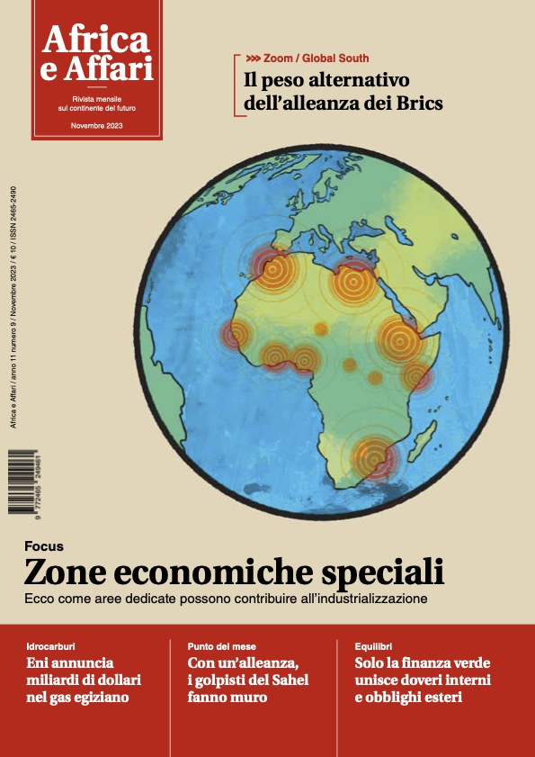 Africa Affari novembre 2023 Zone economiche speciali rivista cartacea