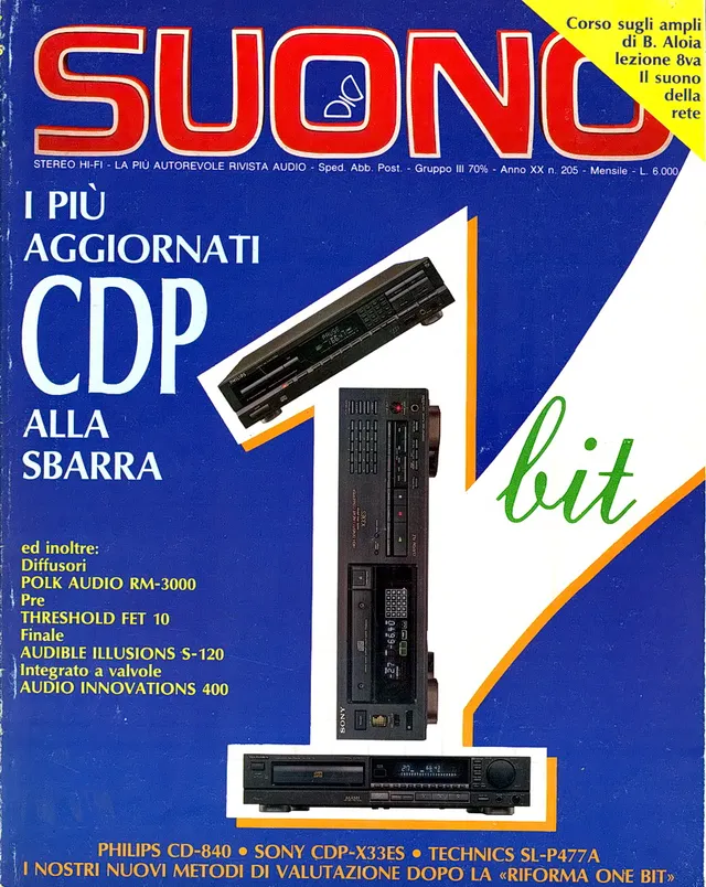 Suono n° 205 rivista numero singolo hi-fi