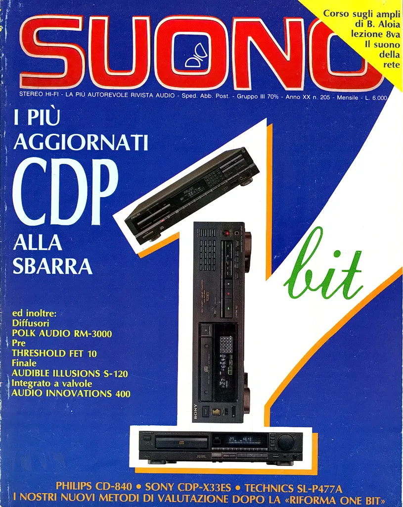 Suono n° 205 rivista numero singolo hi-fi