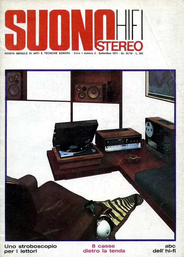 Suono n° 3 rivista numero singolo hi-fi