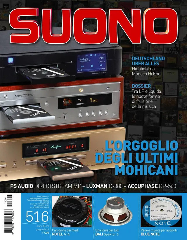 Suono n° 516 rivista numero singolo lettori CD