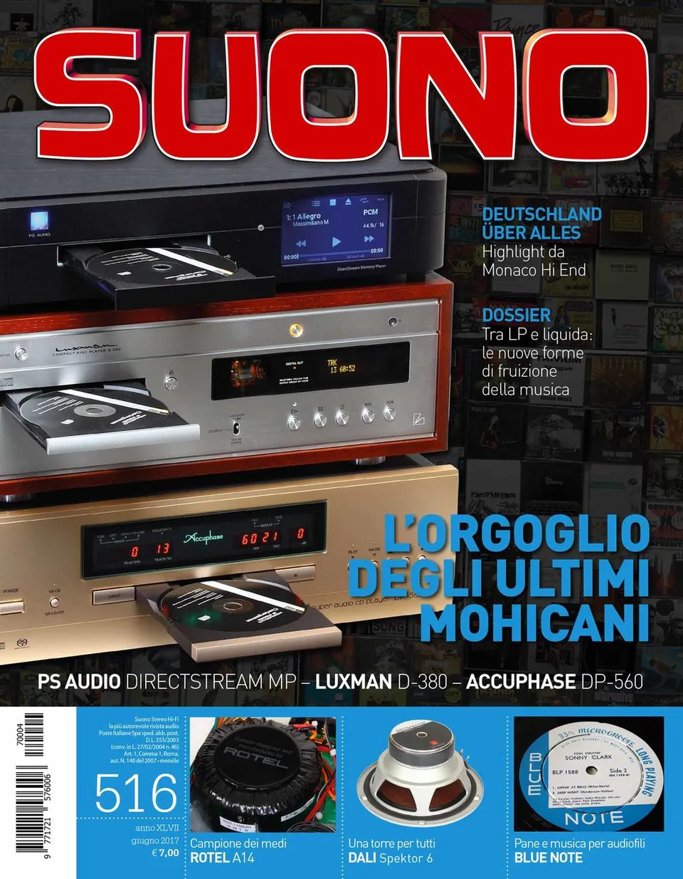 Suono n° 516 rivista numero singolo lettori CD