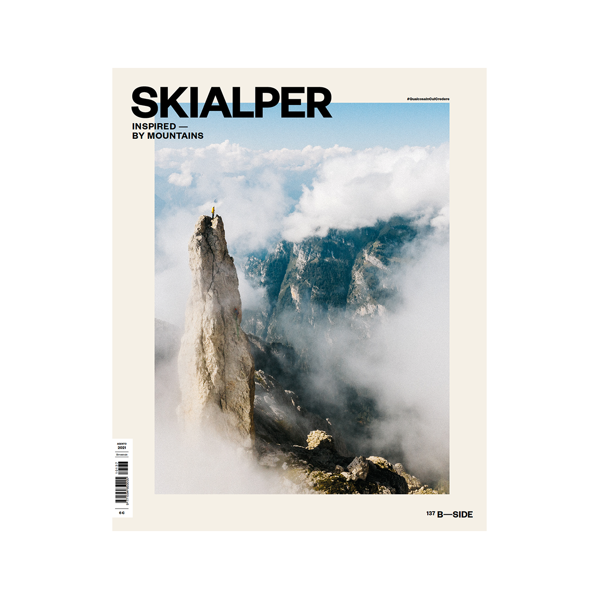 Skialper n.137 rivista numero singolo B-side