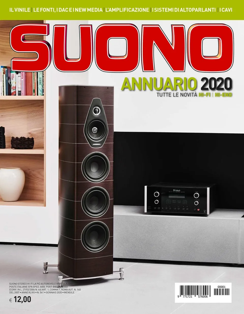 Suono n° 541 annuario numero singolo guida hi-fi