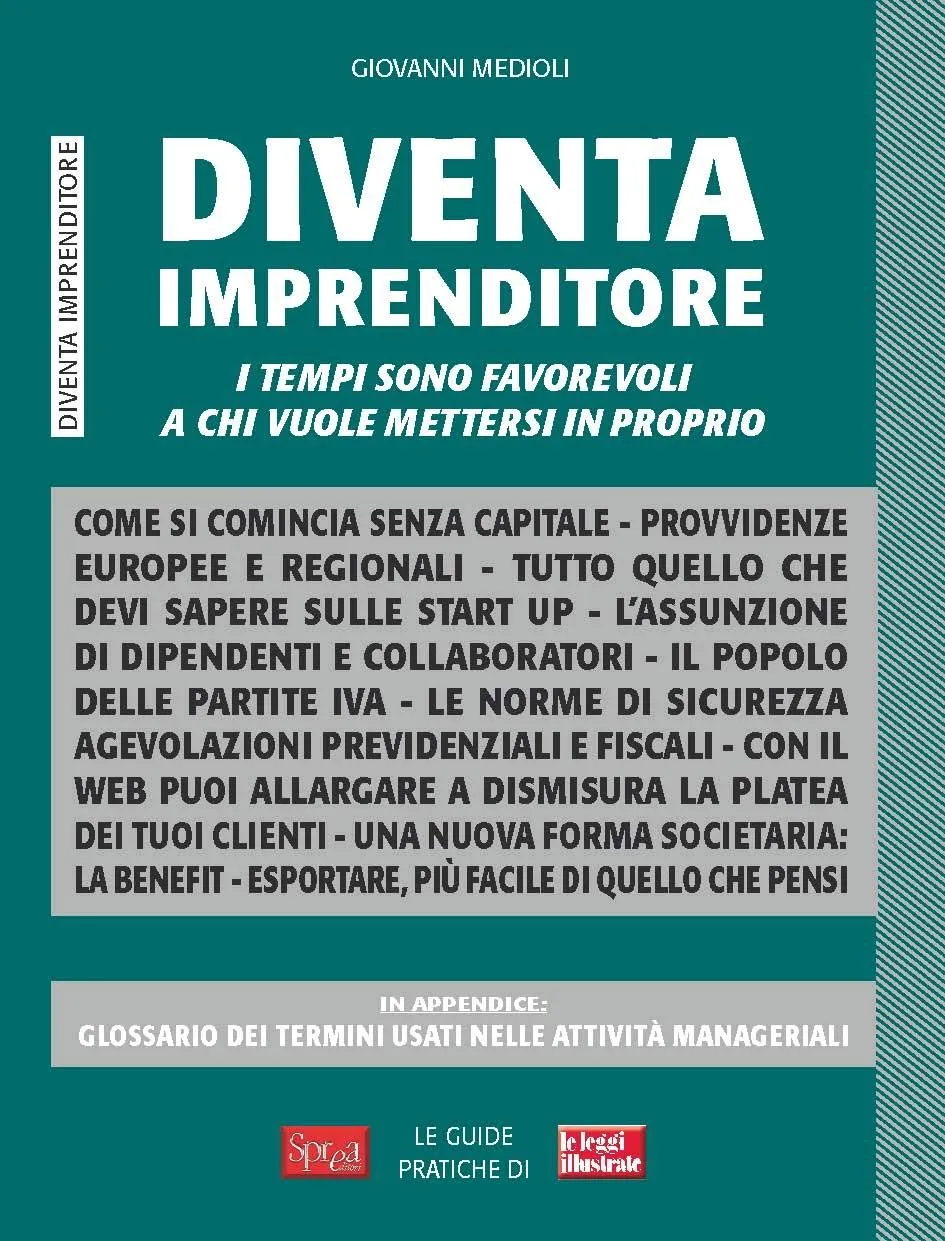 Sprea Diventa Imprenditore libro guida al business