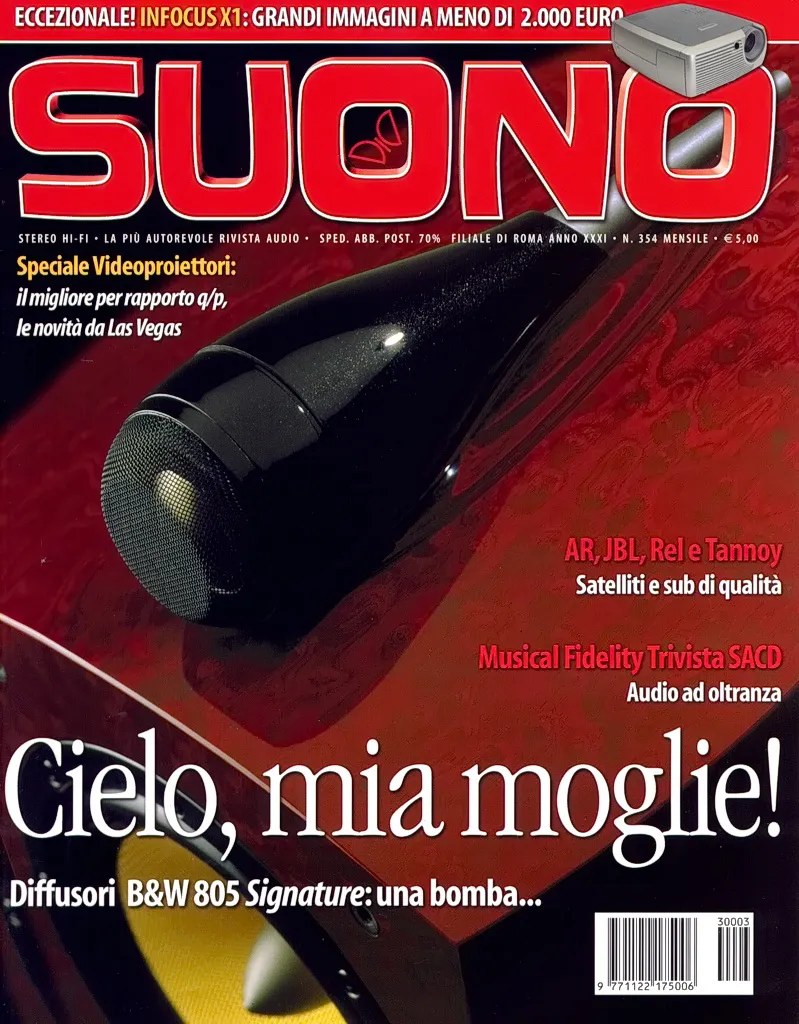 Suono n° 354 rivista numero singolo CES 2003