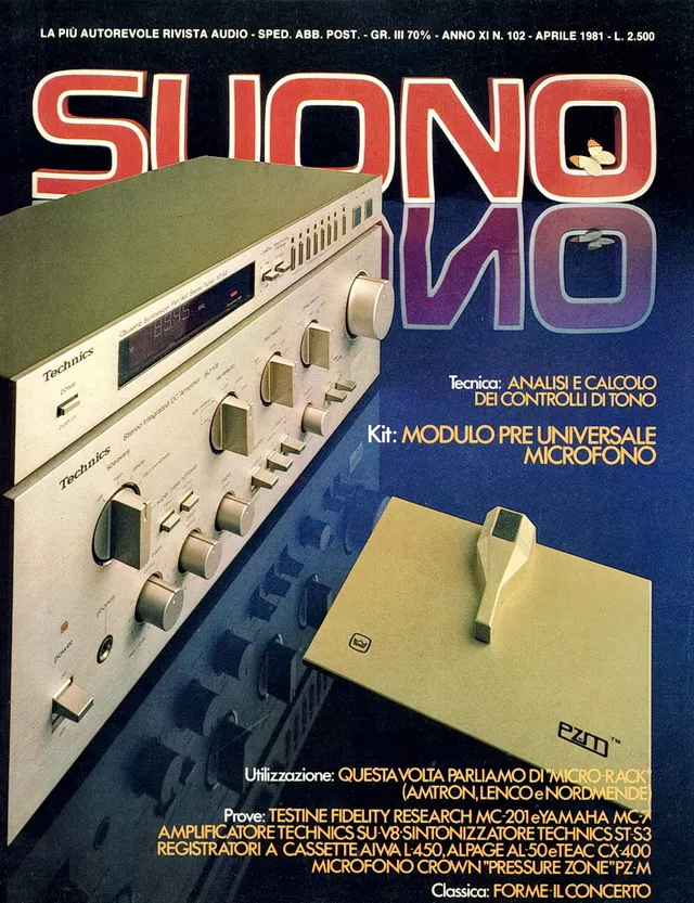 Suono n° 102 rivista numero singolo hi-fi