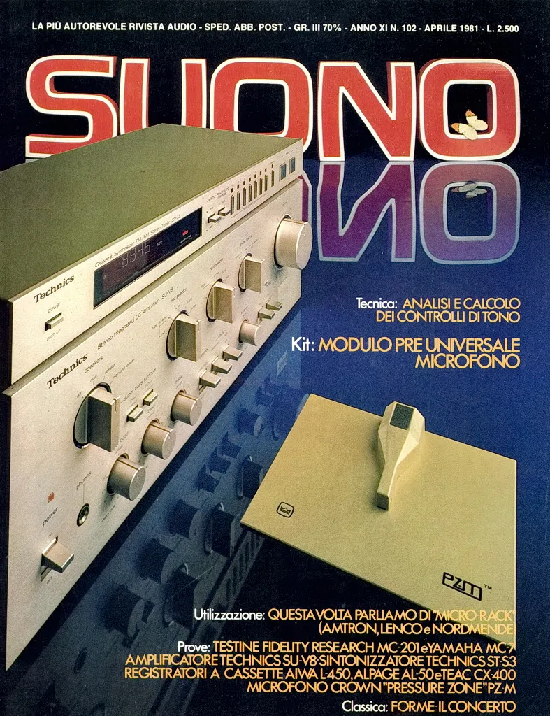 Suono n° 102 rivista numero singolo hi-fi