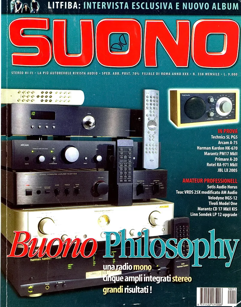 Suono n° 338 rivista numero singolo hi-fi