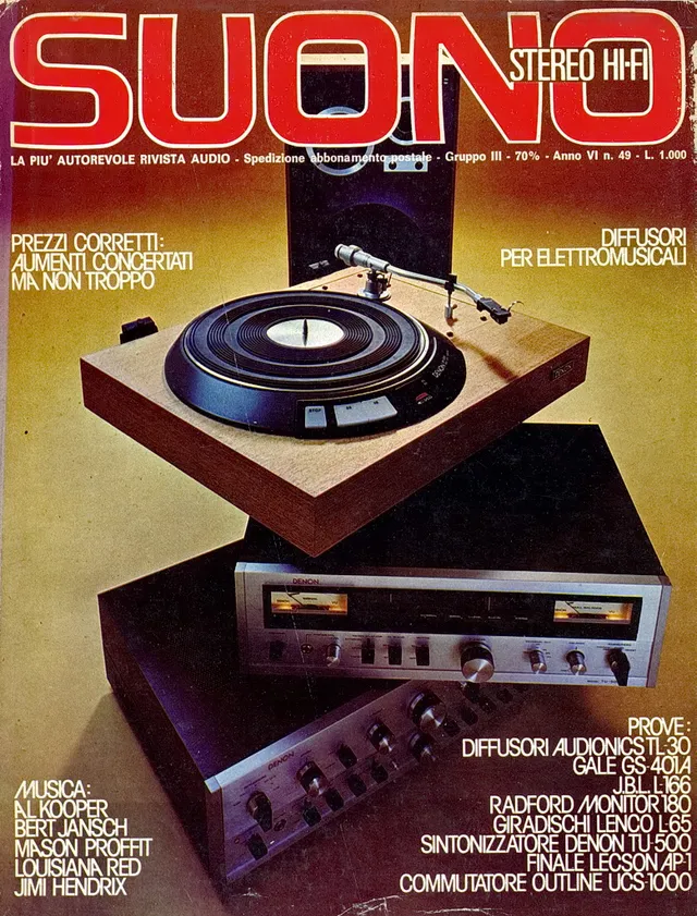 Suono n° 49 rivista numero singolo hi-fi