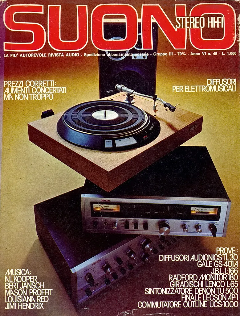 Suono n° 49 rivista numero singolo hi-fi