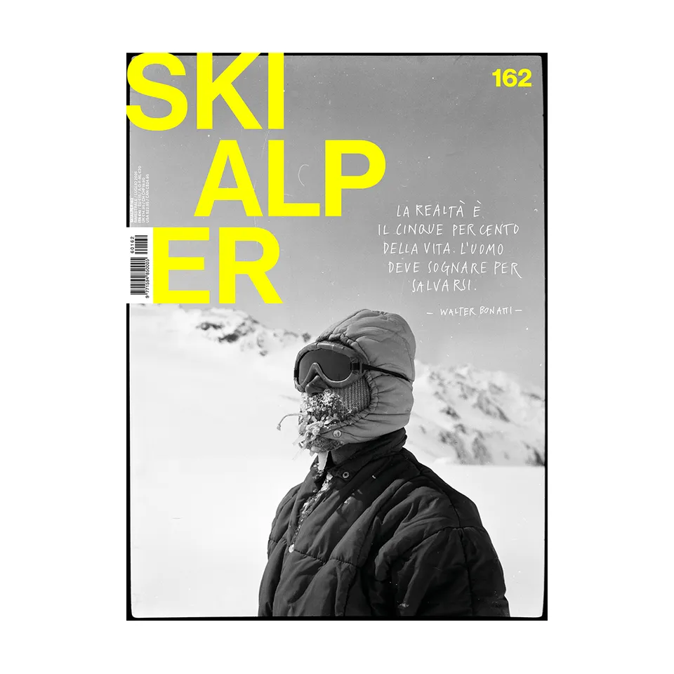 Skialper n.162 rivista numero singolo traversata Alpi sci