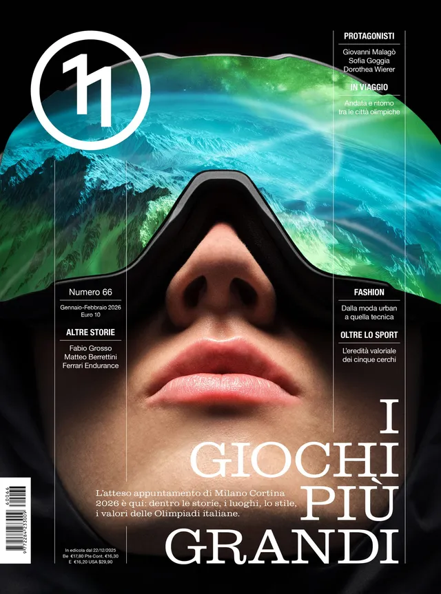 Undici n°66 rivista numero singolo Milano Cortina
