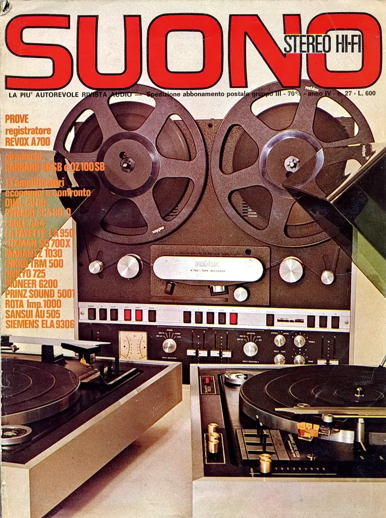 Suono n° 27 rivista numero singolo amplificatori