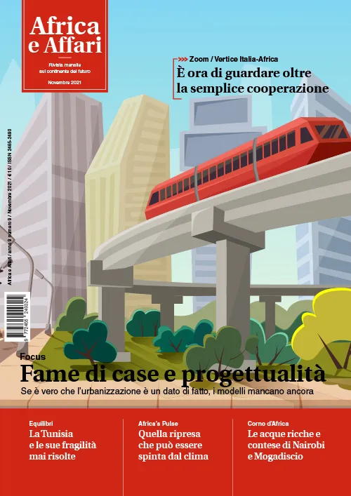 Africa Affari Edizione digitale novembre 2021 rivista urbanizzazione