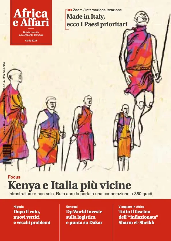 Africa Affari aprile 2023 Kenya Italia rivista digitale numero singolo
